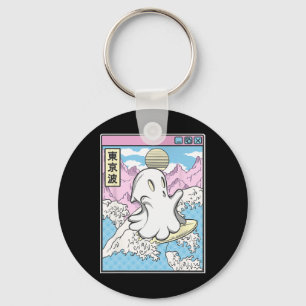 Surfen Geist in japanischen Wellen Anime Kawaii Va Schlüsselanhänger