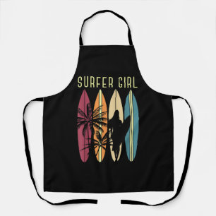 Surfen Girl Surfbrett Surfen Girl's Surfen Schürze