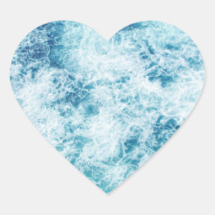 Surfen Herz-Aufkleber