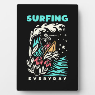 Surfen im Alltag Fotoplatte