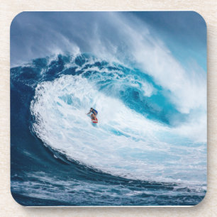 Surfen in den Röhren Getränkeuntersetzer