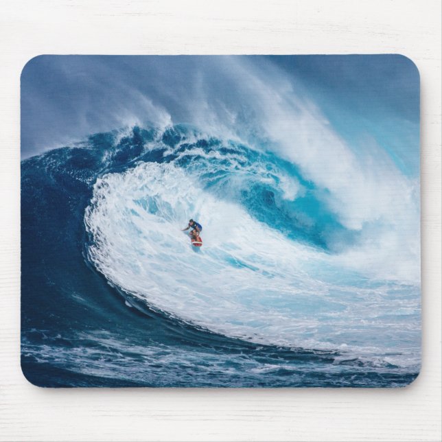 Surfen in den Röhren Mousepad (Vorne)