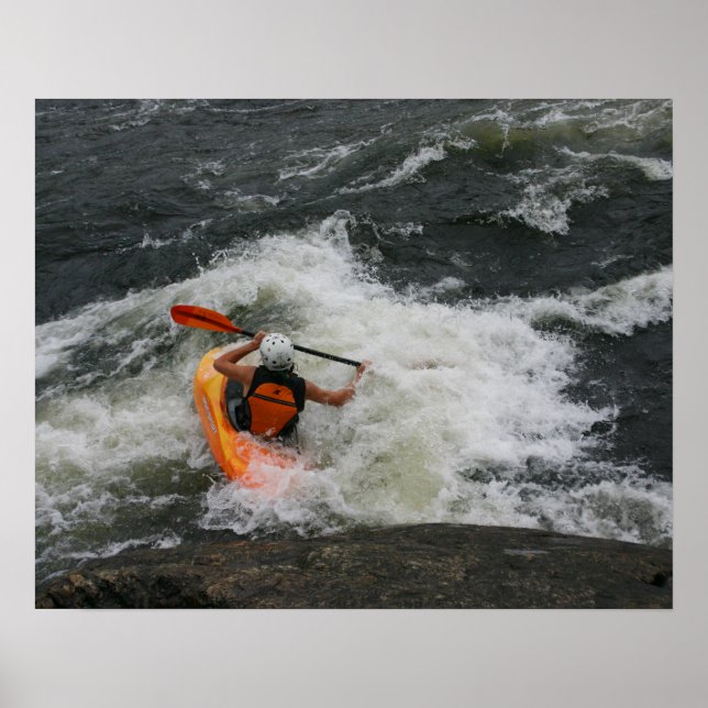 Surfen in einem Loch 1 Poster (Vorne)