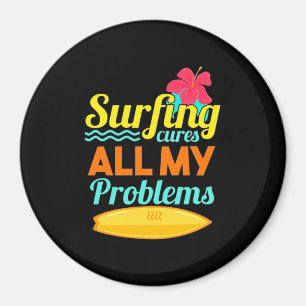 Surfen ist alles meine Probleme Magnet