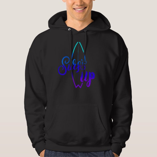 Surfen ist auf hoodie (Vorderseite)