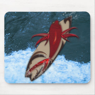 Surfen ist auf mousepad