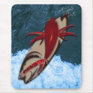 Surfen ist auf mousepad