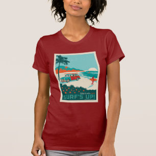 Surfen ist auf T-Shirt