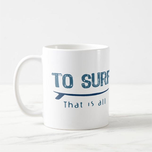 Surfen Kaffeetasse (Links)
