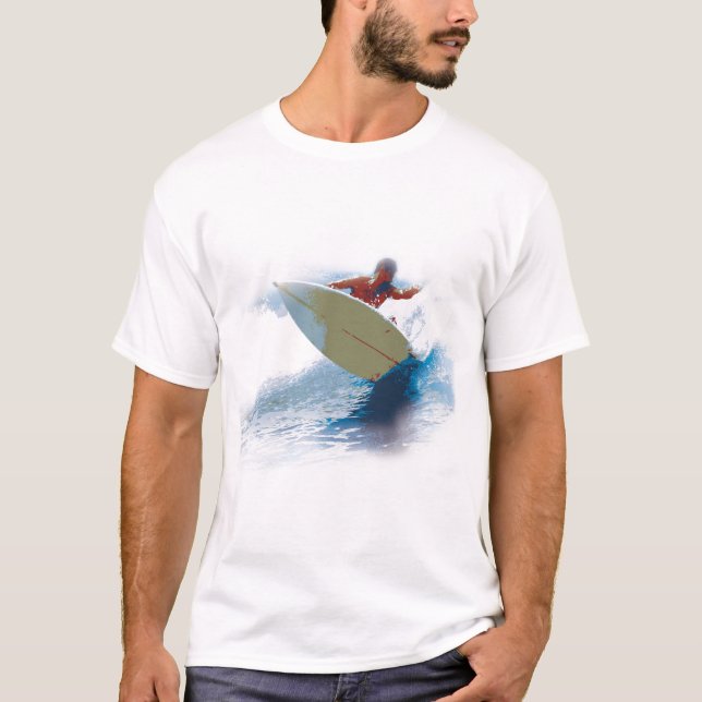 Surfen, Kalifornien-Sommer T-Shirt (Vorderseite)