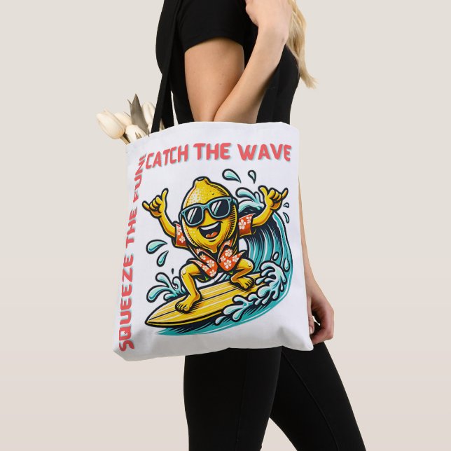 Surfen Lemon Wave Adventure Fun Tasche (Von Nahem)