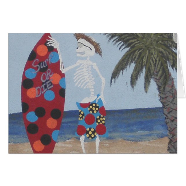 Surfen oder die (Vorderseite (Horizontal))