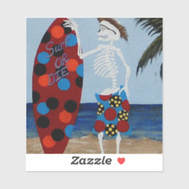 Surfen oder die aufkleber