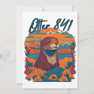 Surfen Otter 841 Otter My Way California Sea Otte Einladung