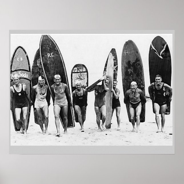 Surfen Poster (Vorne)