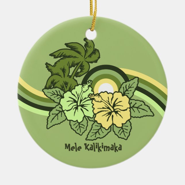 Surfen Safari Keramik Ornament (Vorne)