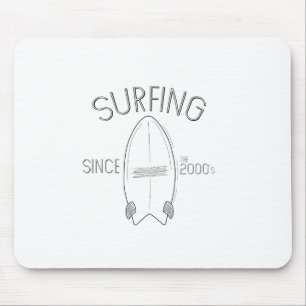 Surfen seit den 2000ern mousepad