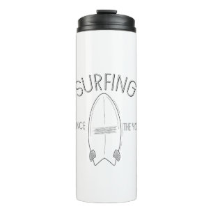 Surfen seit den 40er Jahren Thermosbecher
