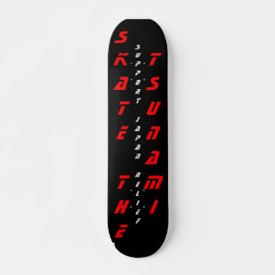 SURFEN SIE DIE TSUNAMI-HILFE FÜR JAPAN SKATEBOARD