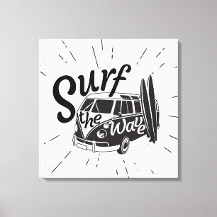 Surfen Sie die Welle Leinwanddruck