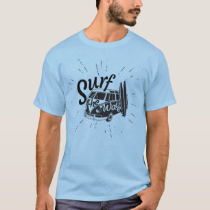 Surfen Sie die Welle T-Shirt