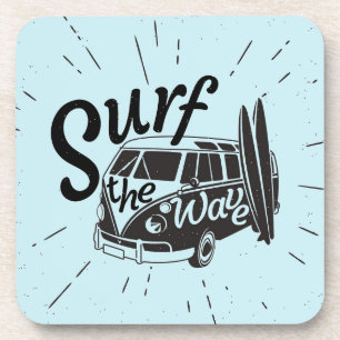 Surfen Sie die Welle Untersetzer