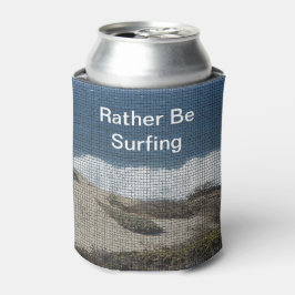 Surfen Sie lieber Ocean Beach Surfer Dosenkühler