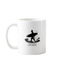 Surfen Silhouette Ride The Waves Abenteuer Design