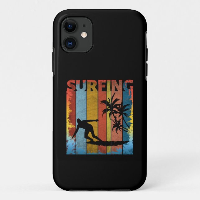 SURFEN SOMMER STRAND SURFER Case-Mate iPhone HÜLLE (Rückseite)