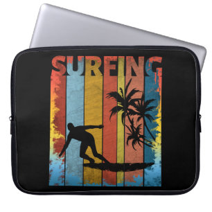 SURFEN SOMMER STRAND SURFER LAPTOPSCHUTZHÜLLE