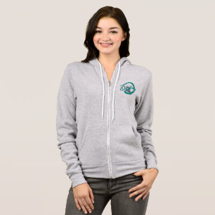Surfen Sport   Damen Kapuzenjacke mit Vollzipper Hoodie