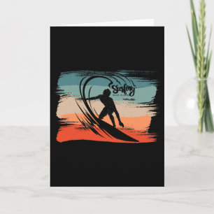 Surfen Strand Surfer Brett Surfen Karte