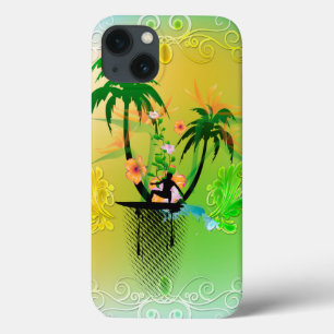 Surfen, Surfboarder mit plam title_seo2