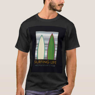 surfen . surfen . Strandkultur T-Shirt