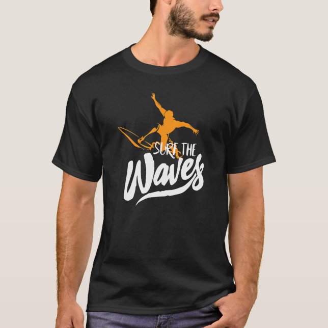 Surfen T-Shirt (Vorderseite)