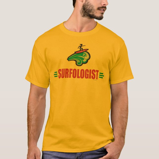 Surfen T-Shirt (Vorderseite)