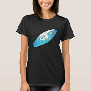 Surfen T-Shirt Wellenreiter Surfbrett