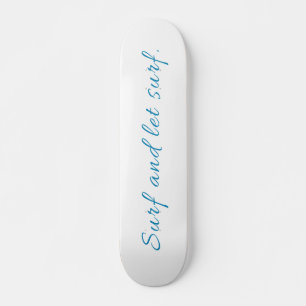 Surfen und Gelassen Surfen Skateboard