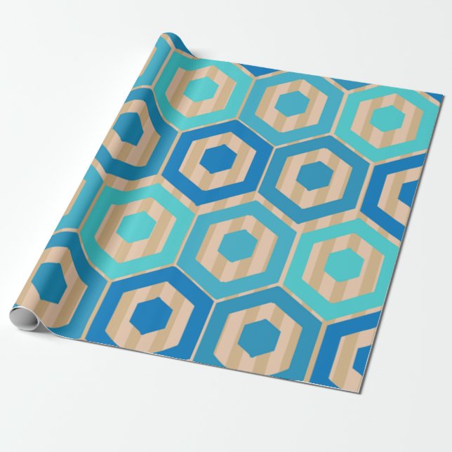 Surfen und Sand Geschenkpapier (Ungerollt)