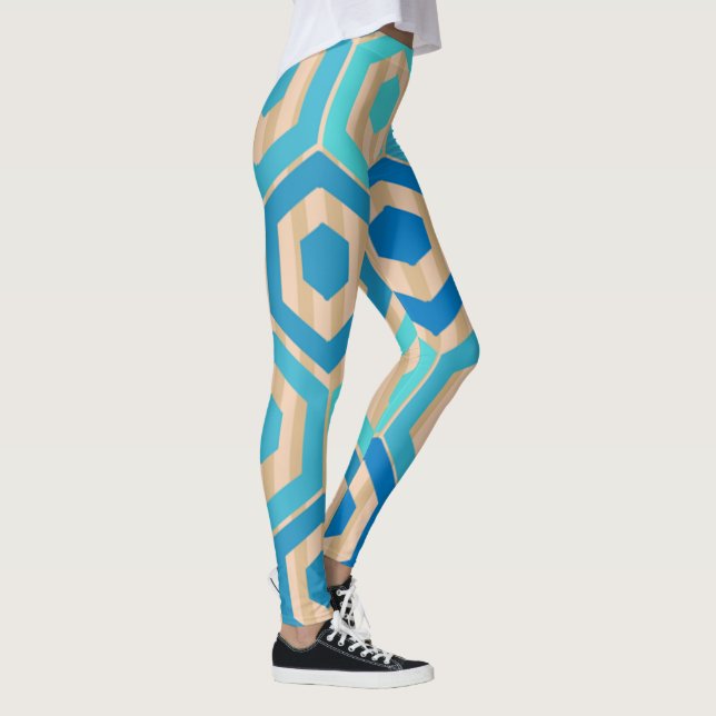 Surfen und Sand Leggings (Rechts)