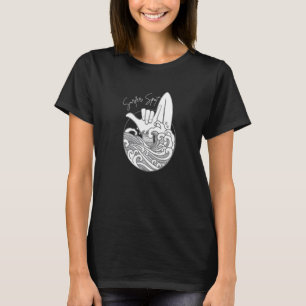 Surfen Wellensurfen Surfen Wassersportler Kite S T-Shirt