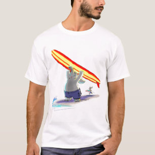 surfender Elefant T-Shirt