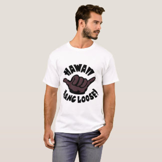 SURFENDER Fall lose SHAKA Retro Hawaii HAWAIIS T-Shirt