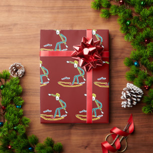 Surfender Stockmann Geschenkpapier