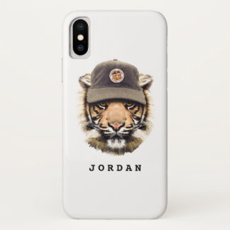 Surfender Tiger | addieren Ihren Namen Case-Mate iPhone Hülle