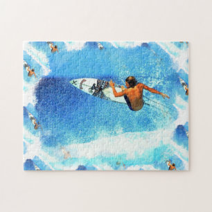 Surfendes Puzzlespiel 1-1B