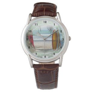 Surfer Art Armbanduhr