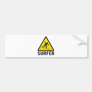 Surfer Autoaufkleber