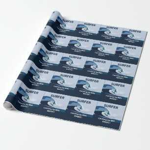 Surfer Beach Surfen Geschenkpapier