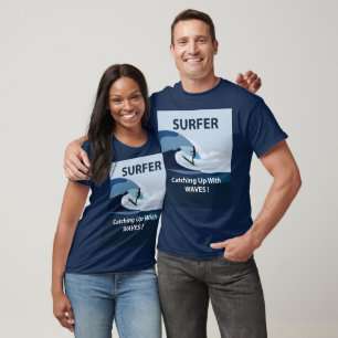Surfer Beach Surfen T-Shirt